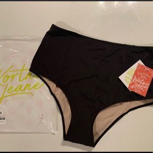 KORTNI JEANE High Cut Bottoms NWT - XL